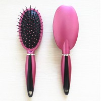 Plastic oval magic scalp massage hair brush comb